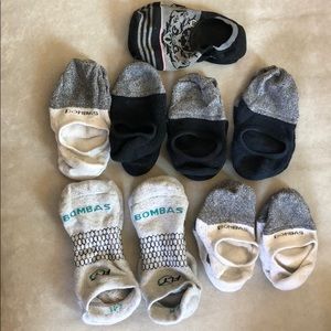 Lot of Socks- 9 pairs total, Bombas & Stance